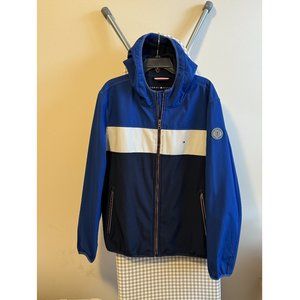 Tommy Hilfiger Mens Soft Shell Hooded Jacket XL